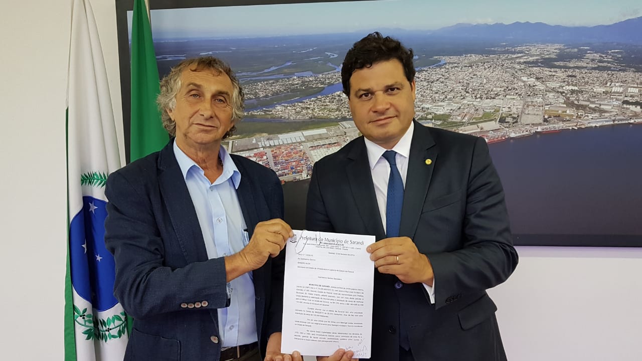 Prefeito Walter Volpato solicita recursos para melhorias no trânsito da BR 376